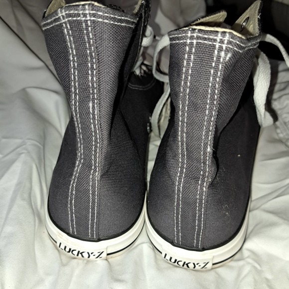 Mens ELARA Deep Gray High-Tops EU 47 / 13 USA - Picture 5 of 8